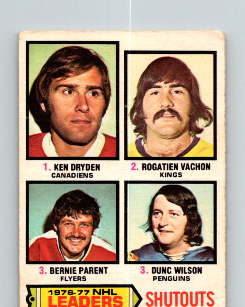1977-78 O-Pee-Chee #8 Dryden/Vachon/Parent/Wilson 9631