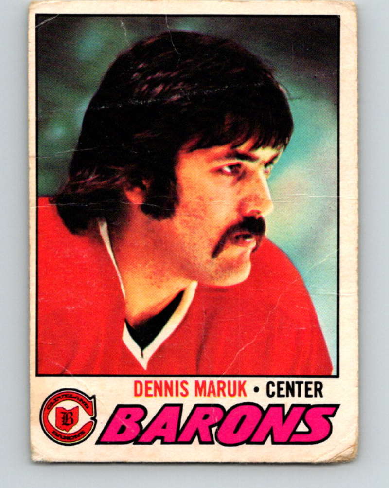 1977-78 O-Pee-Chee #21 Dennis Maruk NHL  Barons 9644 Image 1