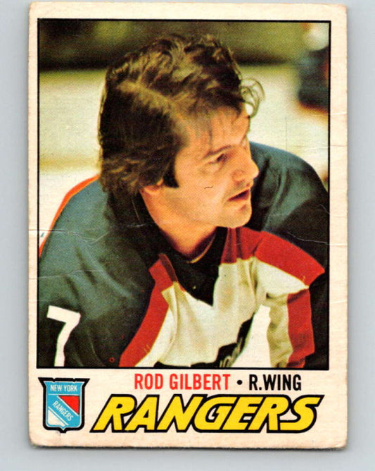 1977-78 O-Pee-Chee #25 Rod Gilbert NHL  NY Rangers 9648 Image 1