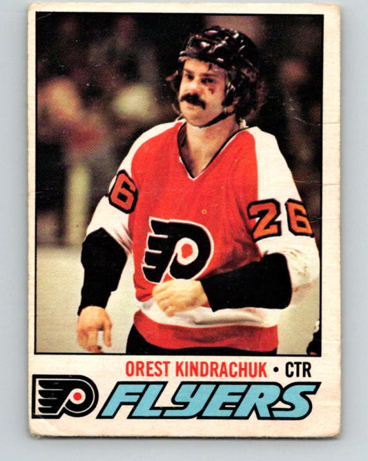 1977-78 O-Pee-Chee #26 Orest Kindrachuk NHL  Flyers 9649