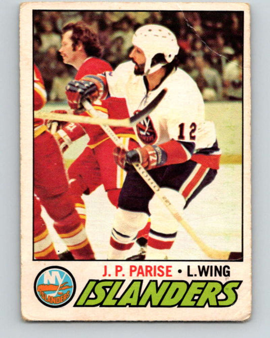 1977-78 O-Pee-Chee #29 J.P. Parise NHL  NY Islanders 9652 Image 1