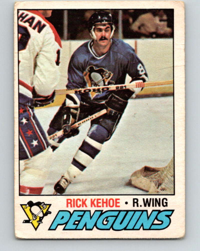 1977-78 O-Pee-Chee #33 Rick Kehoe NHL  Penguins 9656 Image 1