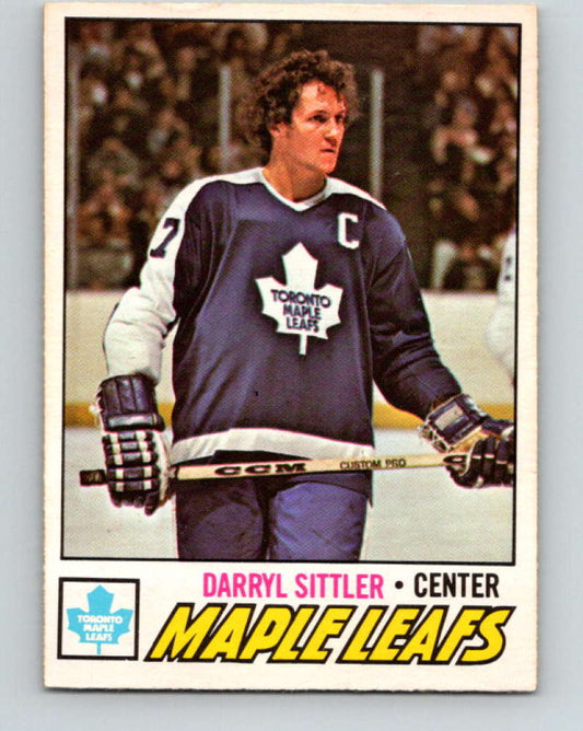 1977-78 O-Pee-Chee #38 Darryl Sittler NHL  Maple Leafs 9663