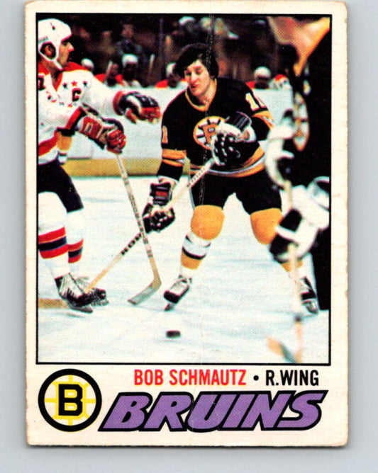 1977-78 O-Pee-Chee #59 Bobby Schmautz NHL  Bruins 9685