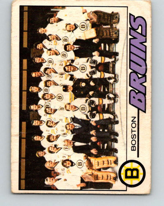 1977-78 O-Pee-Chee #72 Boston Bruins Team NHL  Bruins 9698