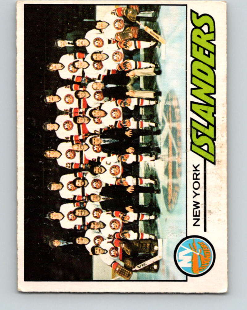 1977-78 O-Pee-Chee #81 Islanders Team NHL  NY Islanders 9707 Image 1