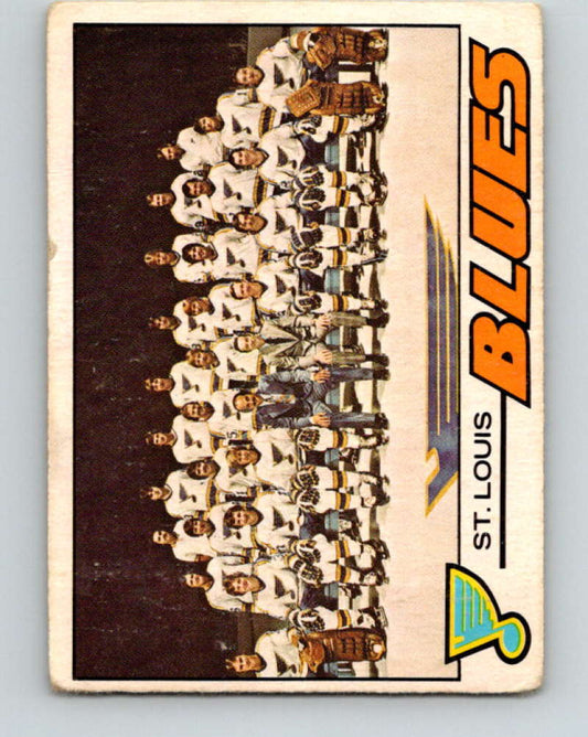 1977-78 O-Pee-Chee #85 Blues Team NHL  Blues 9711 Image 1