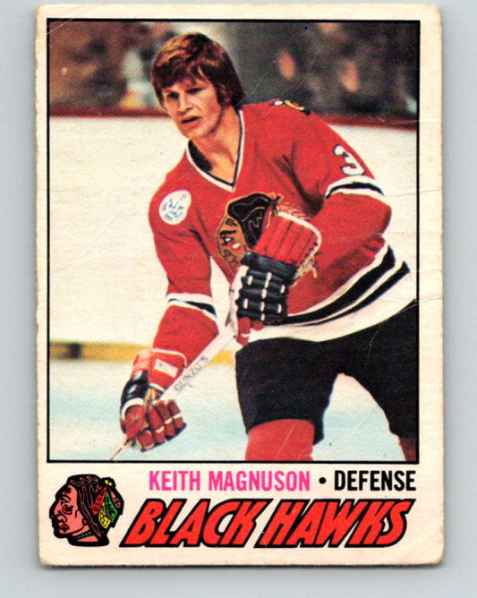 1977-78 O-Pee-Chee #89 Keith Magnuson NHL  Blackhawks 9715 Image 1