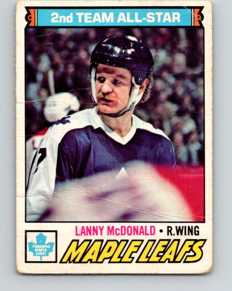 1977-78 O-Pee-Chee #110 Lanny McDonald NHL  Maple Leafs AS 9737 Image 1