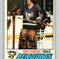 1977-78 O-Pee-Chee #119 Denis Herron NHL  Penguins 9746 Image 1