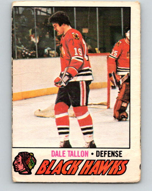 1977-78 O-Pee-Chee #124 Dale Tallon NHL  Blackhawks 9751 Image 1