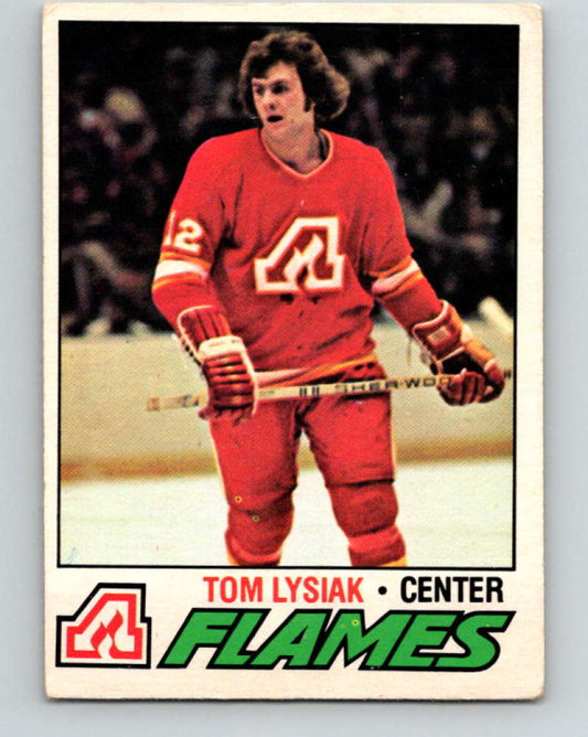 1977-78 O-Pee-Chee #127 Tom Lysiak NHL  Flames 9754 Image 1