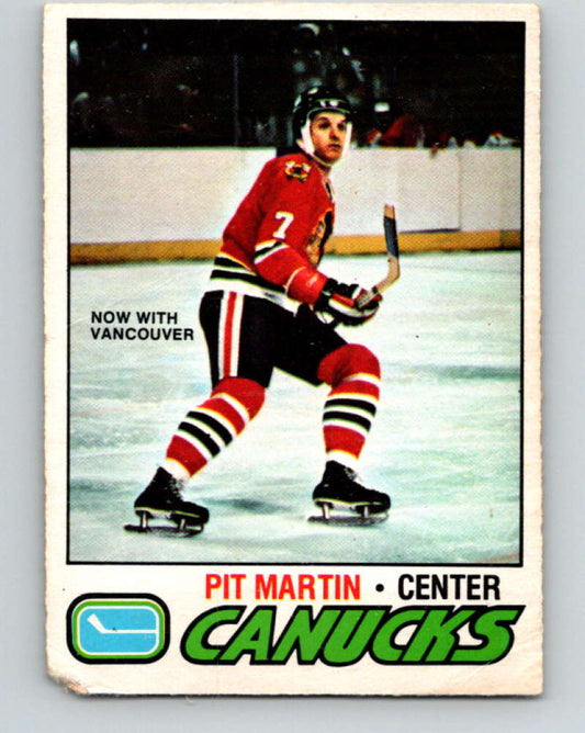 1977-78 O-Pee-Chee #135 Pit Martin NHL  Canucks 9763 Image 1