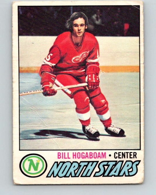 1977-78 O-Pee-Chee #148 Bill Hogaboam NHL  North Stars 9776 Image 1