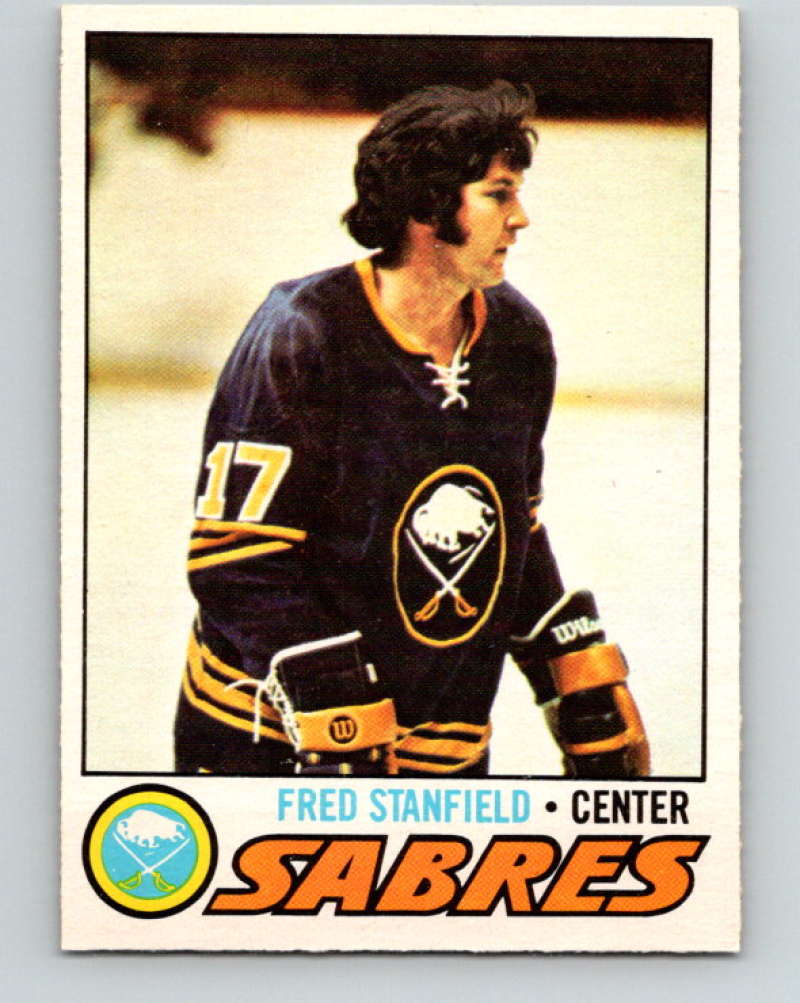 1977-78 O-Pee-Chee #161 Fred Stanfield NHL  Sabres 9789 Image 1