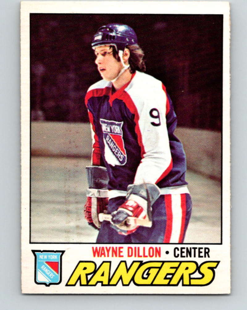 1977-78 O-Pee-Chee #166 Wayne Dillon NHL  NY Rangers 9795