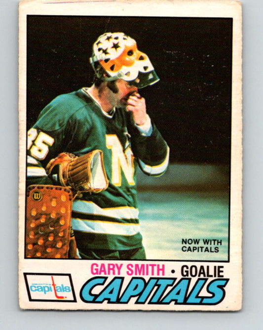 1977-78 O-Pee-Chee #184 Gary Smith NHL  Capitals 9813 Image 1