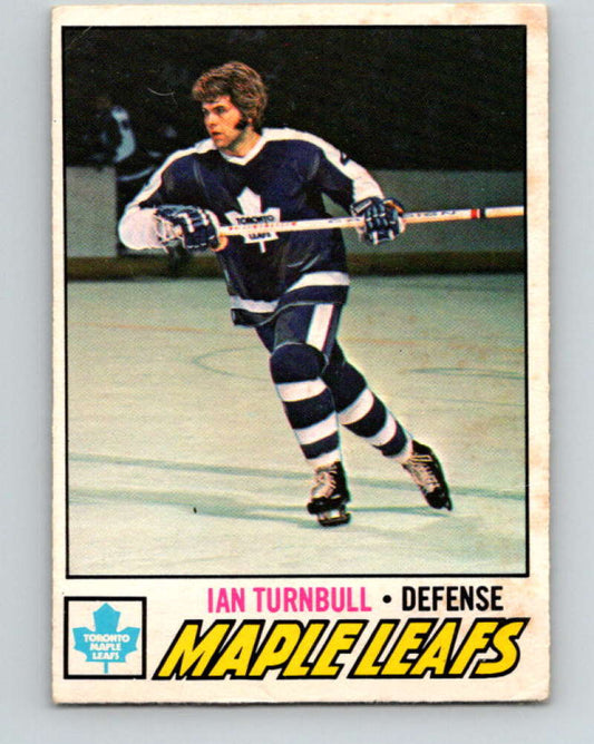 1977-78 O-Pee-Chee #186 Ian Turnbull NHL  Maple Leafs 9815