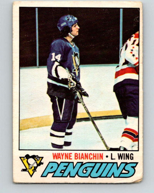 1977-78 O-Pee-Chee #188 Wayne Bianchin NHL  RC Rookie  9817 Image 1