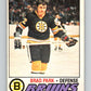1977-78 O-Pee-Chee #190 Brad Park NHL  Bruins 9819