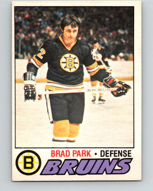1977-78 O-Pee-Chee #190 Brad Park NHL  Bruins 9819