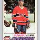 1977-78 O-Pee-Chee #241 Rejean Houle NHL  Canadiens 9871 Image 1