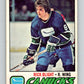 1977-78 O-Pee-Chee #259 Rick Blight NHL  Canucks 9892 Image 1