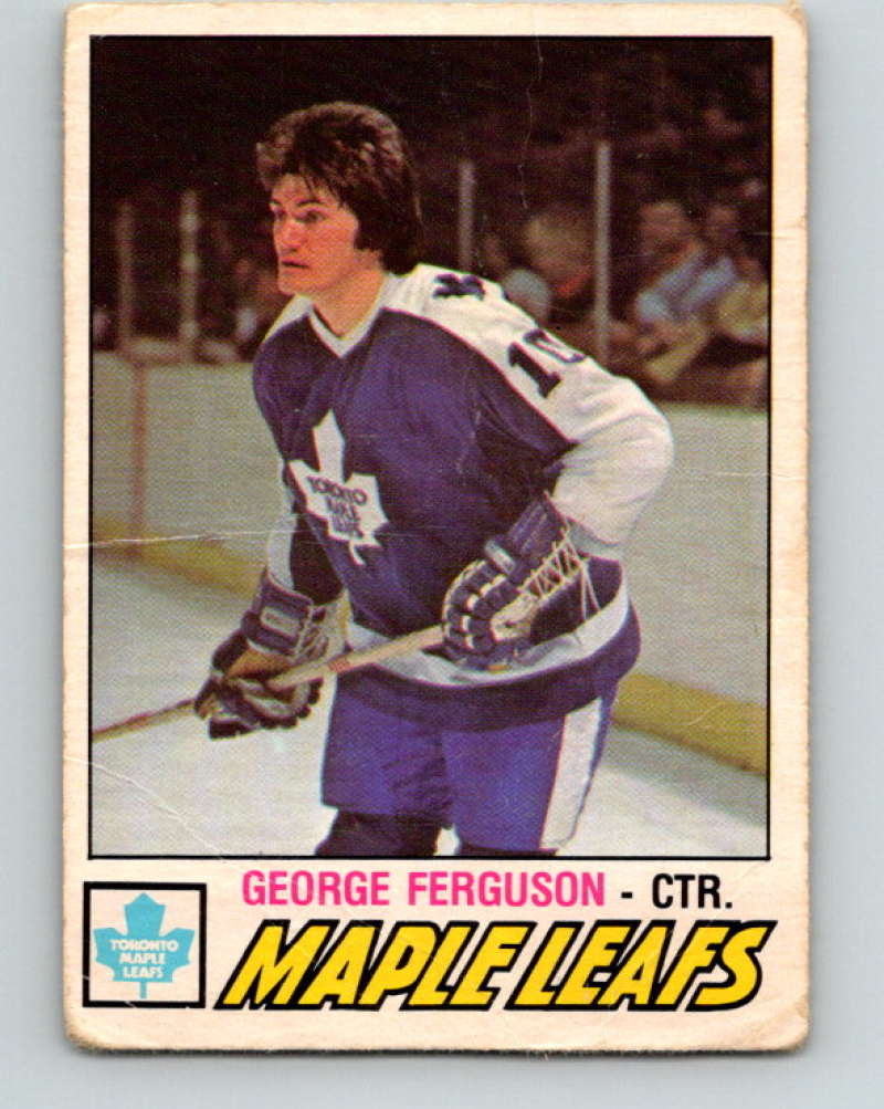 1977-78 O-Pee-Chee #266 George Ferguson NHL  Maple Leafs 9899 Image 1