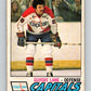 1977-78 O-Pee-Chee #287 Gord Lane NHL  RC Rookie Capitals 9922