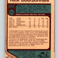 1977-78 O-Pee-Chee #312 Rick Bourbonnais NHL RC Rookie Blues  9947 Image 2