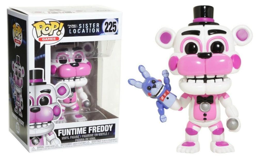 Funko Pop - 225 Games Five Nights: Sister Location - Funtime Freddy Vinyl Figure