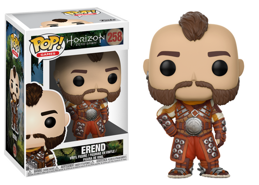 Funko Pop - 258 Games Horizon Zero Down - Erend Vinyl Figure *VAULTED Image 1