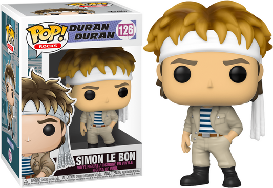 Funko Pop - 126 Duran Duran - Simon Le Bon Vinyl Figure