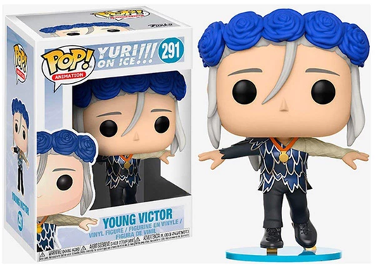 Funko Pop - 291 Yuri On Ice!!! - Young Victor with Flower Crown Vinyl Figure