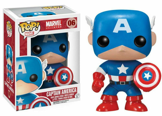 Funko Pop - 06 Marvel Classic - Captain America Vinyl Figure