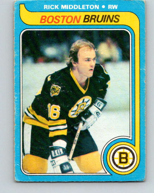 1979-80 O-Pee-Chee #10 Rick Middleton NHL  Bruins 10143