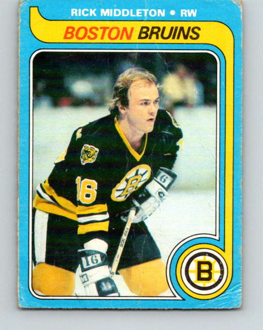 1979-80 O-Pee-Chee #10 Rick Middleton NHL  Bruins 10144 Image 1