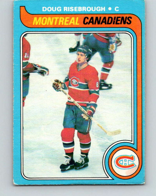 1979-80 O-Pee-Chee #13 Doug Risebrough NHL  Canadiens 10148