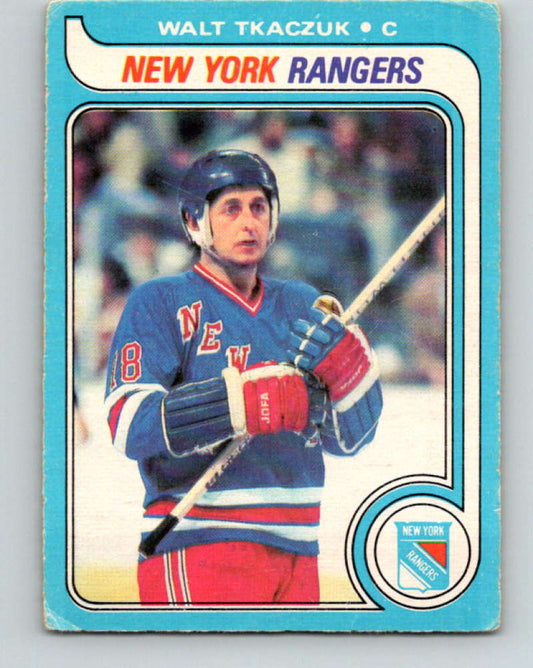 1979-80 O-Pee-Chee #15 Walt Tkaczuk NHL  NY Rangers 10153 Image 1
