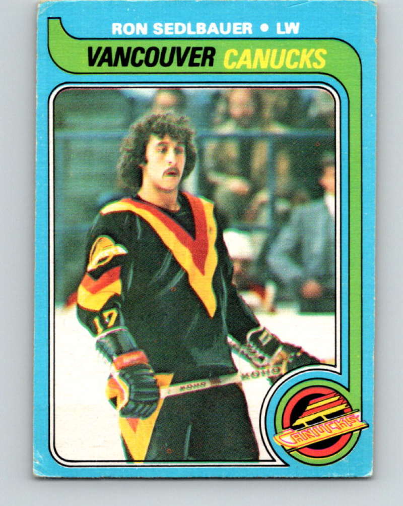 1979-80 O-Pee-Chee #19 Ron Sedlbauer NHL  Canucks 10159