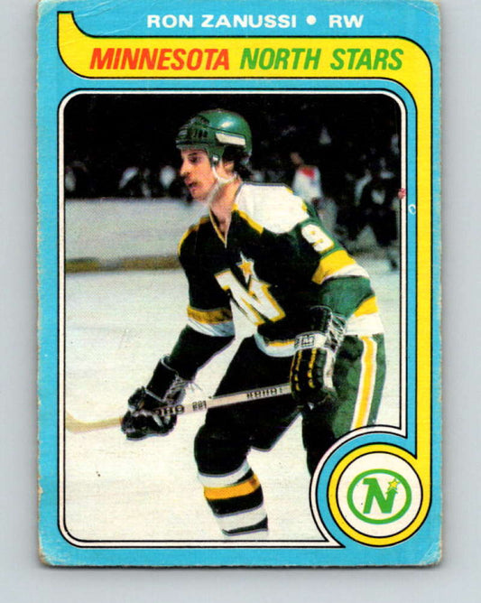 1979-80 O-Pee-Chee #22 Ron Zanussi NHL  North Stars 10163