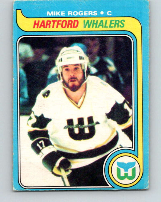 1979-80 O-Pee-Chee #43 Mike Rogers NHL  Whalers 10189
