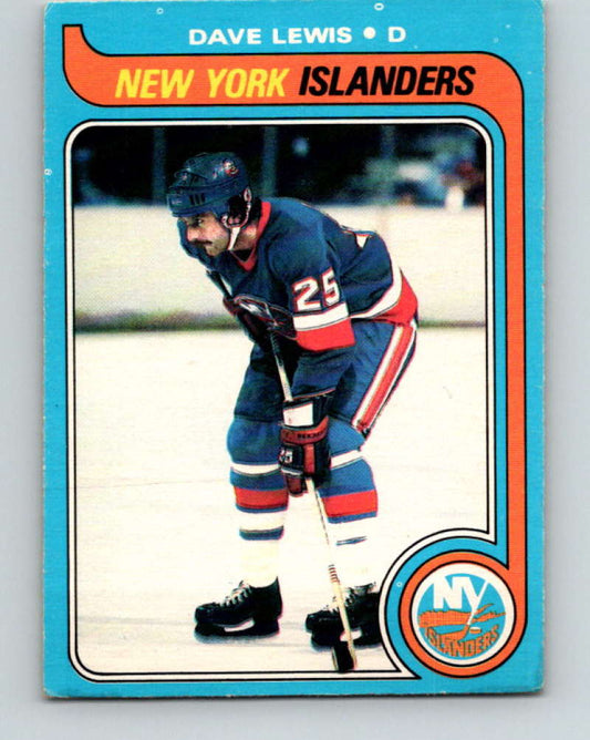 1979-80 O-Pee-Chee #44 Dave Lewis NHL  NY Islanders 10190