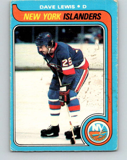 1979-80 O-Pee-Chee #44 Dave Lewis NHL  NY Islanders 10191 Image 1
