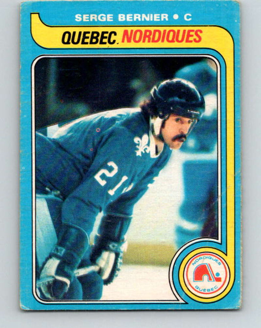 1979-80 O-Pee-Chee #47 Serge Bernier NHL  Nordiques 10195