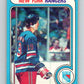 1979-80 O-Pee-Chee #54 Dean Talafous NHL  NY Rangers 10203