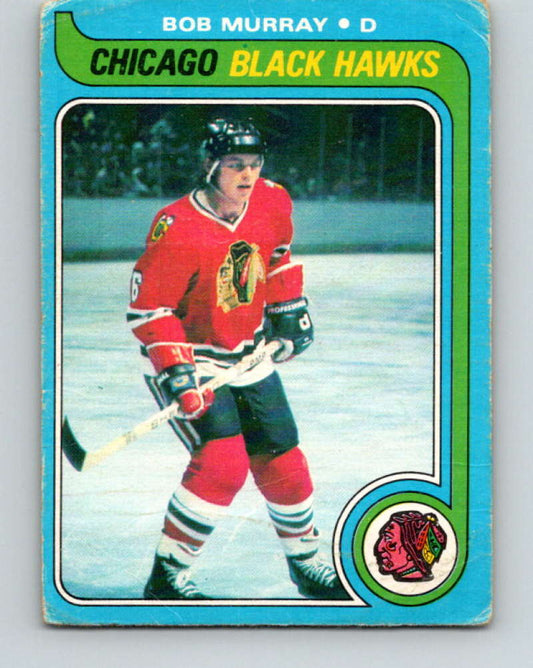 1979-80 O-Pee-Chee #55 Bob Murray NHL  Blackhawks 10205