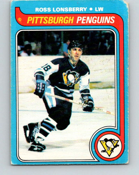 1979-80 O-Pee-Chee #58 Ross Lonsberry NHL  Penguins 10208