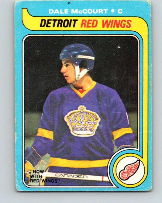 1979-80 O-Pee-Chee #63 Dale McCourt NHL  Red Wings UER 10214