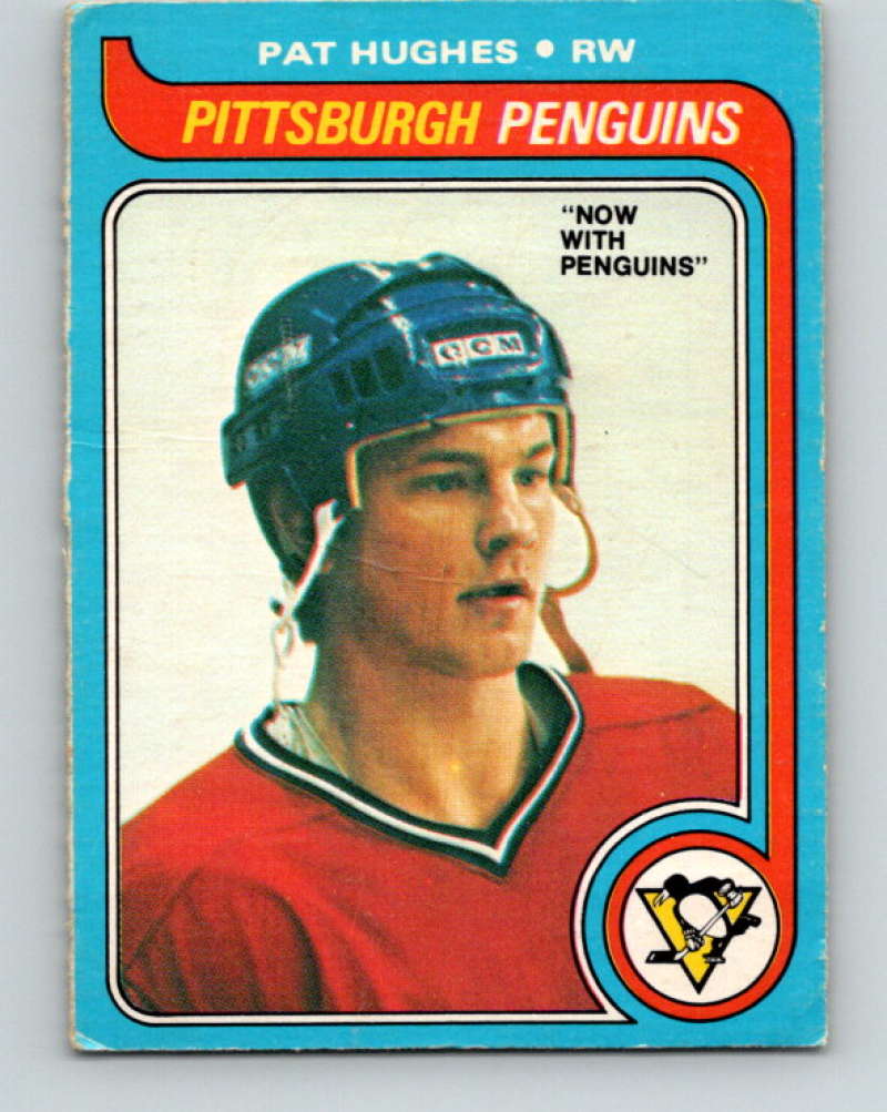 1979-80 O-Pee-Chee #65 Pat Hughes NHL  RC Rookie Penguins 10216